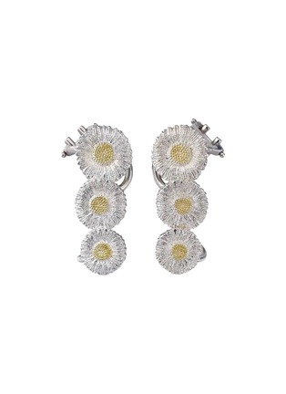 Main View - Click To Enlarge - BUCCELLATI - Blossoms Silver Vermeil Drop Earrings