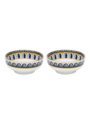 Main View - Click To Enlarge - LA DOUBLEJ - Napoli Porcelain Snack Bowls — Set of 2