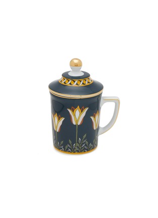Main View - Click To Enlarge - LA DOUBLEJ - Tyrrhenian Tulips Porcelain Mug