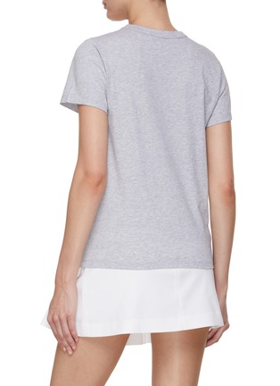 Back View - Click To Enlarge - MAISON KITSUNÉ - Palais Royal Print T-Shirt