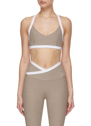 Main View - Click To Enlarge - BEYOND YOGA - Spacedye Outlines Bra Top