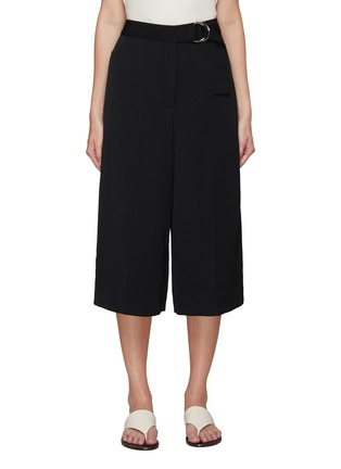 Main View - Click To Enlarge - THEORY - Belted Culottes