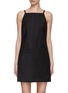 Main View - Click To Enlarge - THEORY - Square Neck Mini Dress