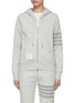 Main View - Click To Enlarge - THOM BROWNE  - 4 Bar Hooded Jacket