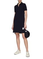 THOM BROWNE トム・ブラウン Polo dress ポロドレス THOM BROWNE | Tricoloured Band Polo Dress | Lane Crawford