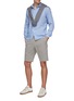 Figure View - Click To Enlarge - EQUIL - Spread Collar Linen Shirt