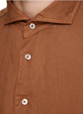  - EQUIL - Spread Collar Linen Shirt