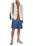 Figure View - Click To Enlarge - EQUIL - Spread Collar Linen Shirt