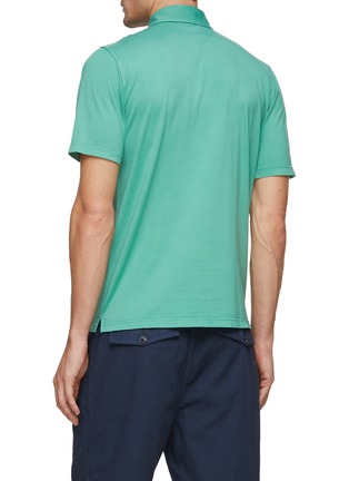 Back View - Click To Enlarge - EQUIL - Cotton Polo Shirt
