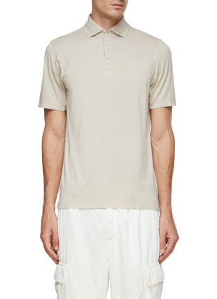 Main View - Click To Enlarge - EQUIL - Cotton Polo Shirt