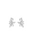 MIO HARUTAKA - ‘Ivy’ 18K White Gold Diamond Earrings