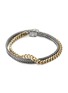 Main View - Click To Enlarge - JOHN HARDY - ‘Classic Chain’ 18K Gold Sterling Silver Double Row Chain Bracelet — Size UM