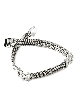 Detail View - Click To Enlarge - JOHN HARDY - ‘Classic Chain’ Silver Station Bracelet