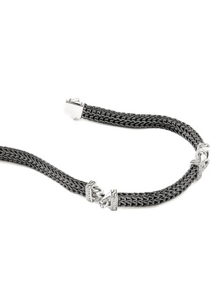 Detail View - Click To Enlarge - JOHN HARDY - ‘Classic Chain’ Silver Diamond Pavé Bracelet