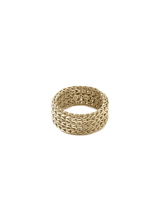 Main View - Click To Enlarge - JOHN HARDY - ‘Classic Chain’ 18K Gold Band Ring — Size 9