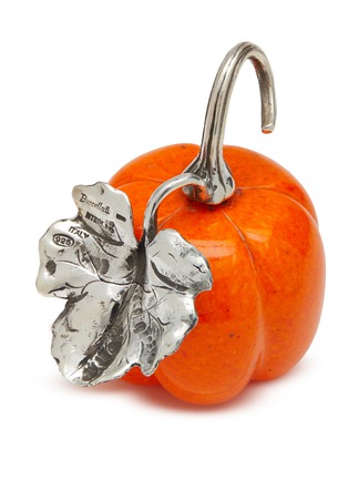 Detail View - Click To Enlarge - BUCCELLATI - Pumpkin Murano Glass Sterling Silver Placeholder