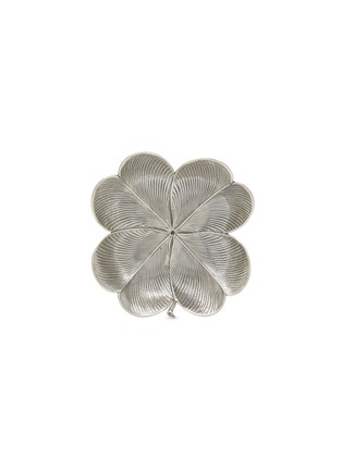 Main View - Click To Enlarge - BUCCELLATI - Clover Leaf M Sterling Silver Bowl