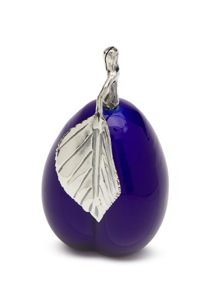 Detail View - Click To Enlarge - BUCCELLATI - Plum Murano Glass Sterling Silver Placeholder