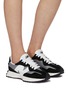 Figure View - Click To Enlarge - NEW BALANCE - 327 Low Top Lace Up Sneakers