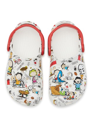 Figure View - Click To Enlarge - CROCS KIDS - x Peanuts Toddlers Classic Clogs