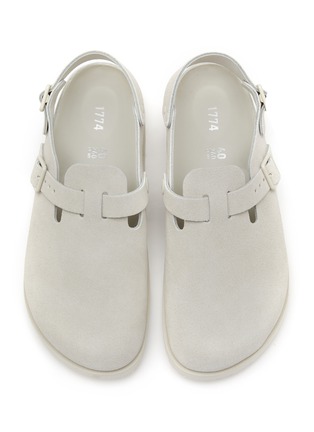 BIRKENSTOCK 1774 | Tokio Leather Slingback Mules | OFF WHITE | Women ...