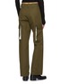 Back View - Click To Enlarge - PACO RABANNE - Cotton Gabardine Cargo Pants