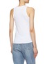 Back View - Click To Enlarge - PACO RABANNE - Fluffy Logo Tank Top