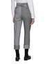 Back View - Click To Enlarge - THOM BROWNE  - Mixed Suiting Pants
