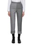 THOM BROWNE  - Mixed Suiting Pants
