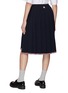 Back View - Click To Enlarge - THOM BROWNE  - Tricolour Pleated Skirt