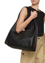 Mansur Gavriel Candy Medium Leather Hobo Bag