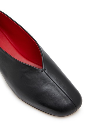 Detail View - Click To Enlarge - MANSUR GAVRIEL - Glove Leather Ballerina Flats