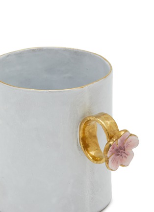Detail View - Click To Enlarge - ASTIER DE VILLATTE - Pink Flower Ring Cup