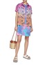 Figure View - Click To Enlarge - ELECTRIC & ROSE - Baxter Space Tie Dye T-Shirt Dress