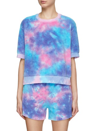 Main View - Click To Enlarge - ELECTRIC & ROSE - Bonson Space Tie Dye Terry Sweatshirt