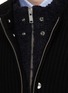  - JIL SANDER - Ribbed Knit Zip Up Cardigan