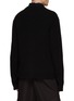 Back View - Click To Enlarge - JIL SANDER - Ribbed Knit Zip Up Cardigan