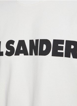 JIL SANDER | Logo Print Cotton Sweater | Men | Lane Crawford