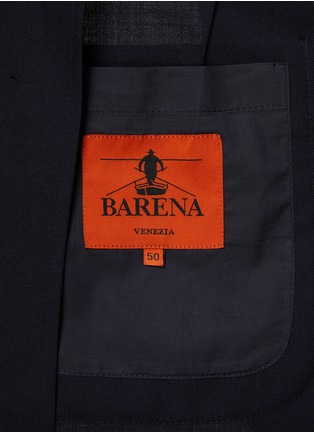  - BARENA - Single Breasted Notch Lapel Tailored Blazer