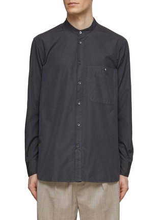 mandarin collar shirt uniqlo