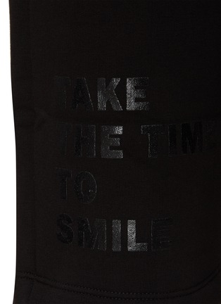  - JOSHUA SANDERS - Beaded Smiley Face Sweatpants