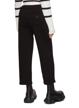 Back View - Click To Enlarge - JOSHUA SANDERS - Beaded Smiley Face Sweatpants