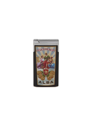 Main View - Click To Enlarge - ELIE BLEU - J15 Lacquer La flor de Alba Pocket Lighter — Black