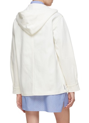 Back View - Click To Enlarge - WE-AR 4 - Hooded Trucker Jacket