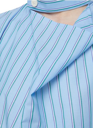  - WE-AR 4 - The Club Wrap Neck Striped Shirt