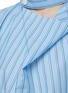  - WE-AR 4 - The Club Wrap Neck Striped Shirt