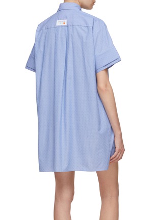 Back View - Click To Enlarge - WE-AR 4 - The Greenwich Striped Shirt Dress