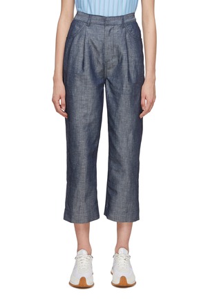 Main View - Click To Enlarge - WE-AR 4 - Cropped Relaxed Denim Pants
