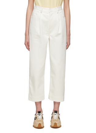 Main View - Click To Enlarge - WE-AR 4 - Cropped Relaxed Denim Pants