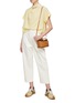 Figure View - Click To Enlarge - WE-AR 4 - Cropped Relaxed Denim Pants